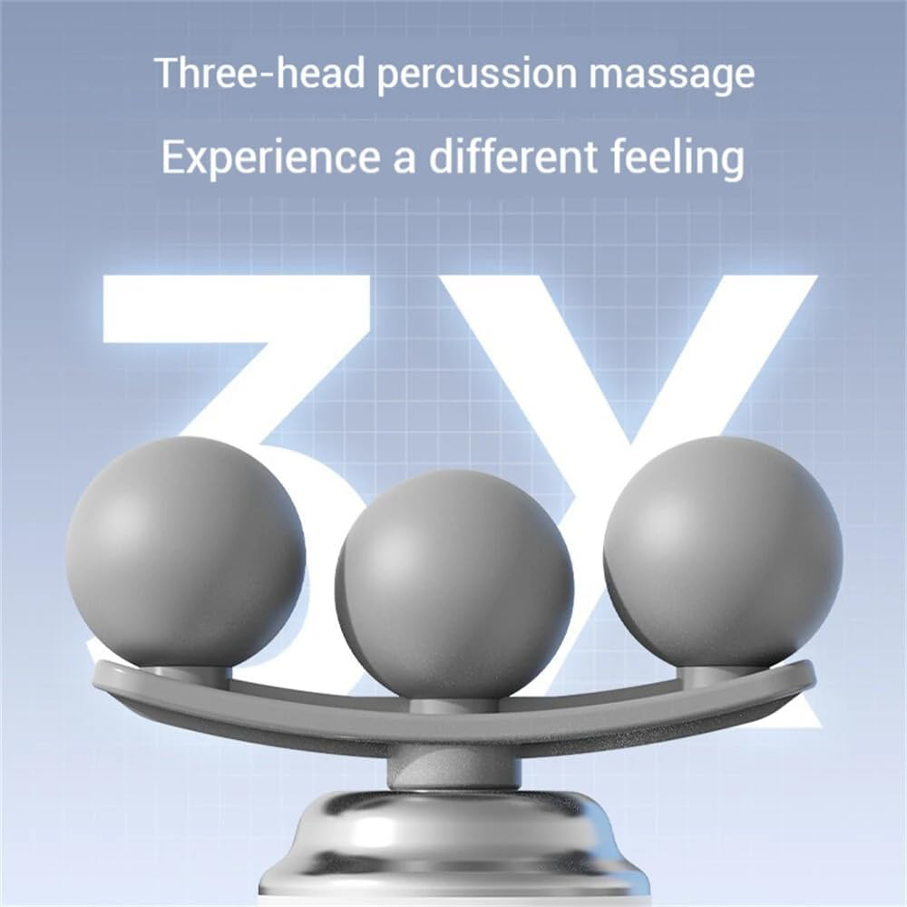 Tri-Head Deep Tissue Massage Gun - Image 4